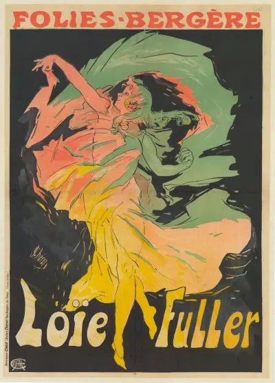 Folies Bergère. Loïe Fuller, Jules Chéret
