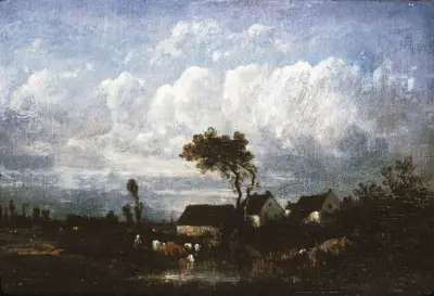 Landscape av Jules Dupré