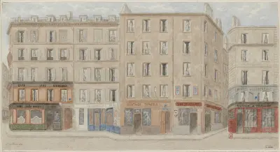 Rue Beaubourg Nº16 à 20, 4ème arrondissement, Jules Gaildrau