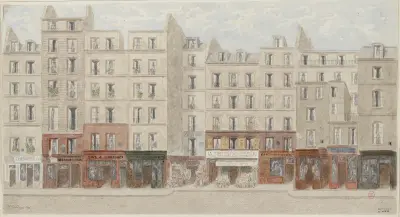 Rue Beaubourg Nº2 à 14, 4ème arrondissement, Jules Gaildrau