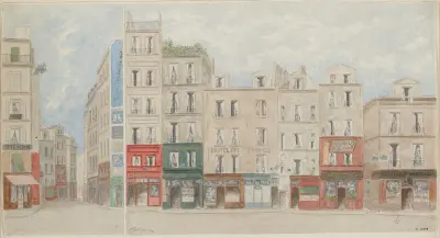 Rue Beaubourg nº21 à 31, 3ème arrondissement, Jules Gaildrau