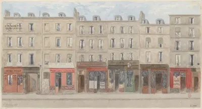 Rue Beaubourg Nº30 à 36, 3ème arrondissement, Jules Gaildrau