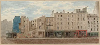 Rue des Filles-Dieu Nº1 à 9 (actuelle rue d’Alexandrie depuis 1897), 2ème arrondissement, Jules Gaildrau