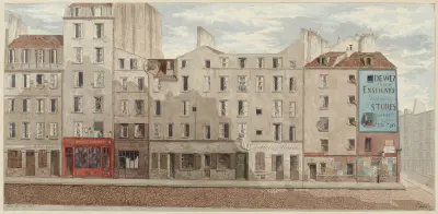 Rue des Filles-Dieu Nº2 à 8 (actuelle rue d’Alexandrie depuis 1897), 2ème arrondissement, Jules Gaildrau