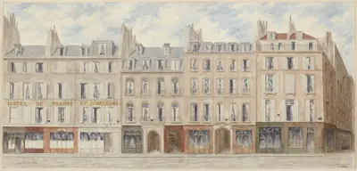 Rue D’Orlèans-Saint-Honoré nº11 à 19 (supprimée par le percement de la rue du Louvre), Jules Gaildrau