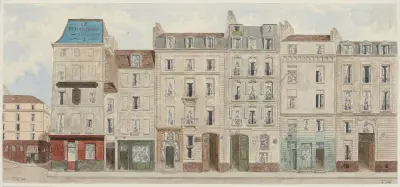 Rue du Fouarre Nº1 à 11, 5ème arrondissement, Jules Gaildrau