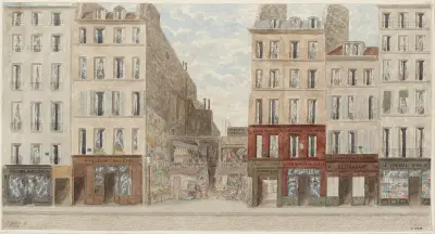 Rue du Four Nº8 à 16, 6ème arrondissement, Jules Gaildrau
