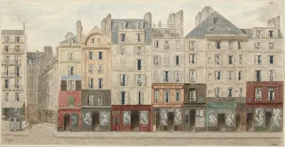 Rue Galande Nº1 à 13, 5ème arrondissement, Jules Gaildrau
