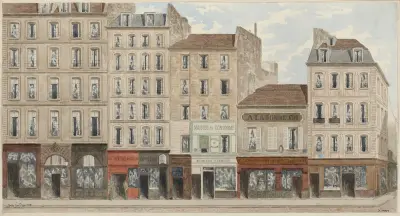 Rue Galande Nº30 à 38, 5ème arrondissement, Jules Gaildrau