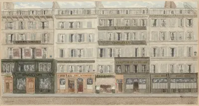 Rue Léon-Cladel (ancienne rue Joquelet) nº7 à 13, 2ème arrondissement, Jules Gaildrau