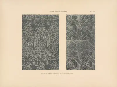 La collection Kelekian; Étoffes & tapis d’Orient & de Venise Pl.024 av Jules Guiffrey