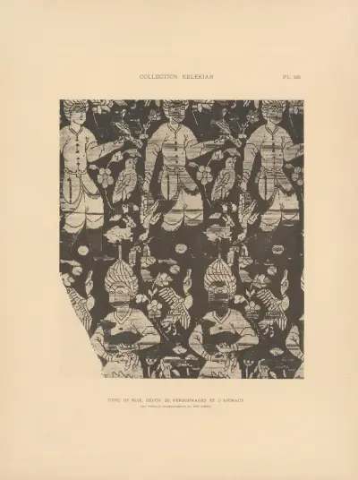 La collection Kelekian; Étoffes & tapis d’Orient & de Venise Pl.025 av Jules Guiffrey