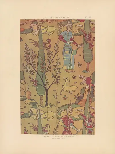 La collection Kelekian; Étoffes & tapis d’Orient & de Venise Pl.027 av Jules Guiffrey