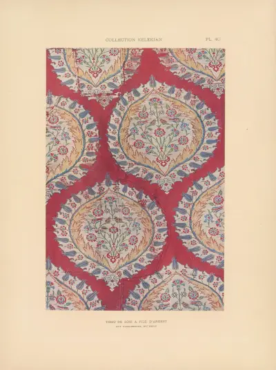 La collection Kelekian; Étoffes & tapis d’Orient & de Venise Pl.040 av Jules Guiffrey
