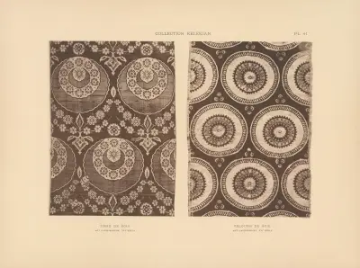 La collection Kelekian; Étoffes & tapis d’Orient & de Venise Pl.041 av Jules Guiffrey