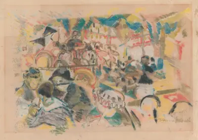Café-chantant av Jules Schmalzigaug