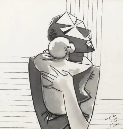 Maternité mystique, Julio González