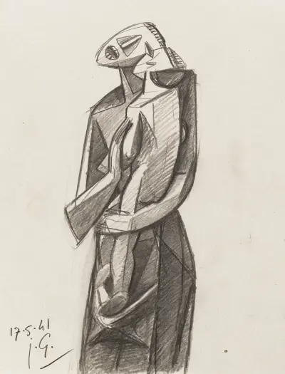 Mère et enfant, Julio González