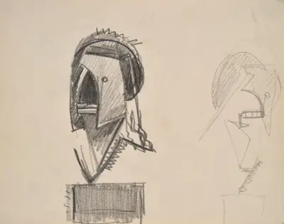 Têtes – Nr. 4, Julio González