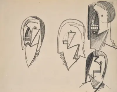 Têtes – Nr. 7, Julio González