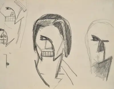 Têtes – Nr. 1, Julio González