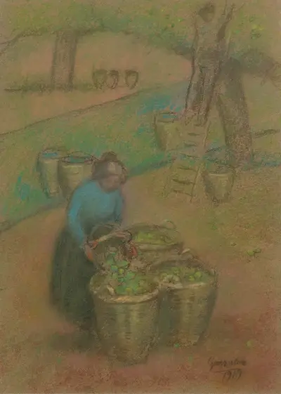 The Apple Basket, Julio González