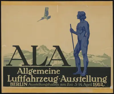 Allgemeine Luftfahrzeug-Ausstellung av Julius Klinger