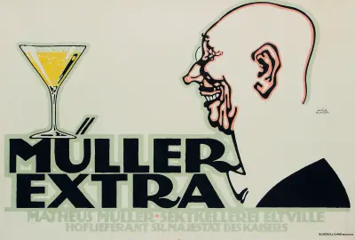Müller Extra av Julius Klinger
