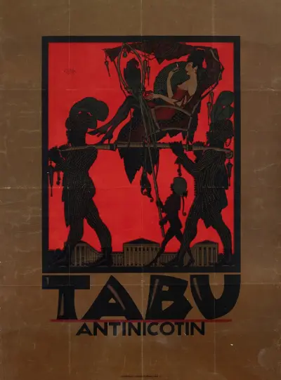 Tabu Antinicotin, 1919 – nr 2 av Julius Klinger