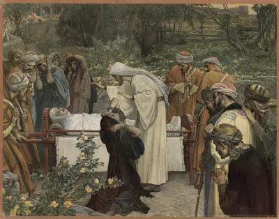 Enkens søn fra Nain, Julius Kronberg