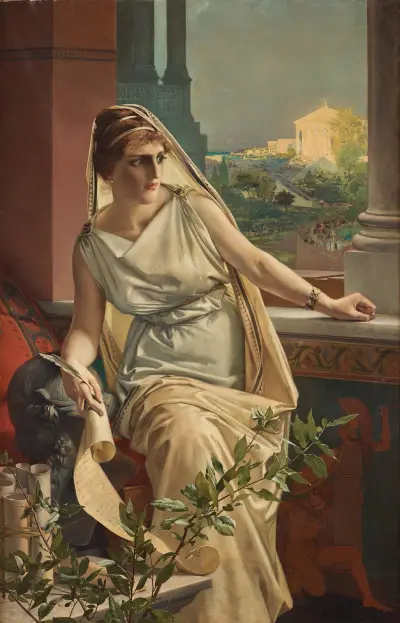 Hypatia, Julius Kronberg