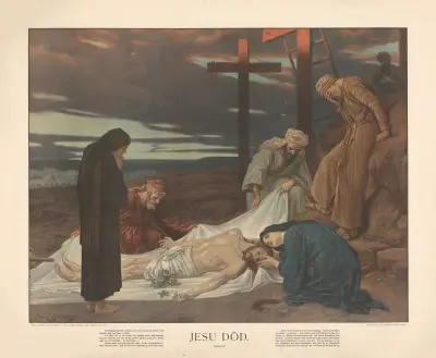 Jesu död, Julius Kronberg