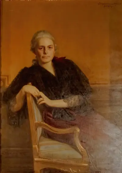 Wilhelmina von Hallwyll, född Kempe (1844-1930), Julius Kronberg