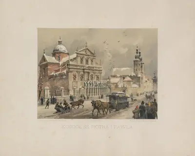 Kirche der Heiligen Peter und Paul von Juliusz Kossak