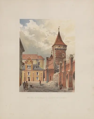 Museum der Fürsten Czartoryski von Juliusz Kossak
