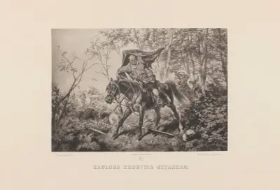 Zagłoba erhält die Standarte von Juliusz Kossak