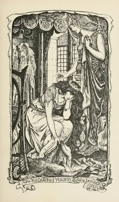The Fairy, the Princess, and the Donkey’s Skin av Henry Justice Ford