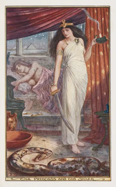 The princess and the snake av Henry Justice Ford