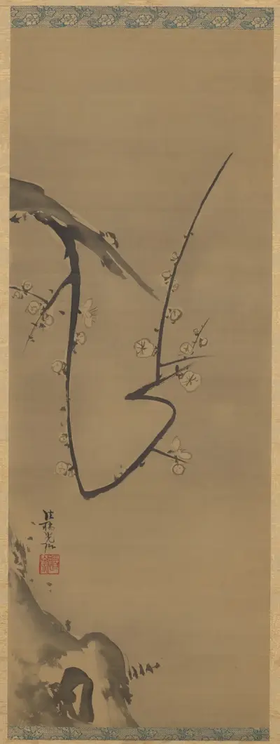 Plum Tree, Ogata Kōrin