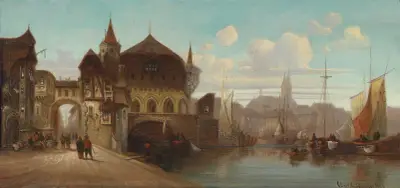 Hafenstadt von Karl Kaufmann