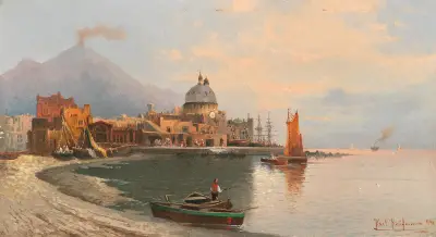 Torre del Greco, Neapel von Karl Kaufmann