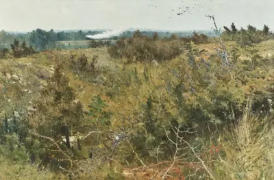 Grez-sur-Loing av Karl Nordström