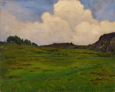 Scene from Tjörn, Karl Nordström