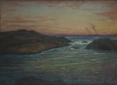Bränningen av Karl Nordström