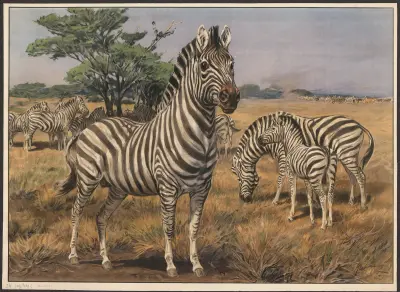 Zebra av Karl Wagner