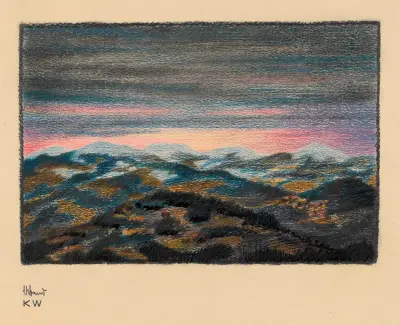 Abend, 1924 av Karl Wiener