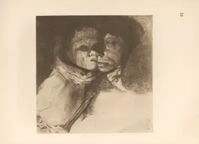 Pożegnanie, 1925 – Nr. 2, Käthe Kollwitz