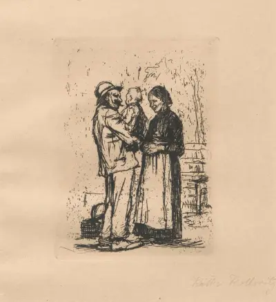 Begrüssung av Käthe Kollwitz