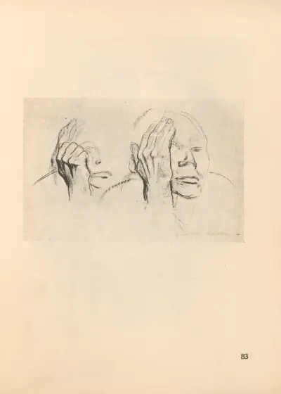 Frauen, 1925 – nr 5 av Käthe Kollwitz
