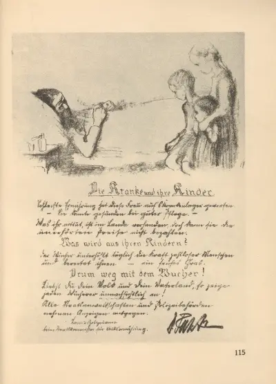 Frauen und Kinder, 1925 – nr 12 av Käthe Kollwitz